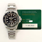Rolex Sea-Dweller Deepsea 126660 Black Dial Jun 2022 - View 2