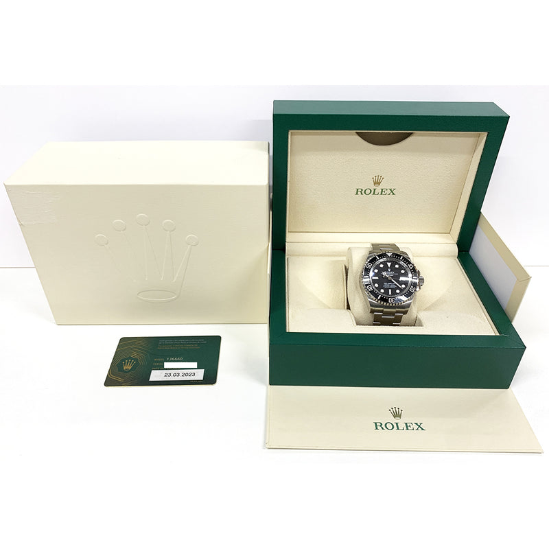 Rolex Sea-Dweller Deepsea 136660 Black Dial Mar 2023