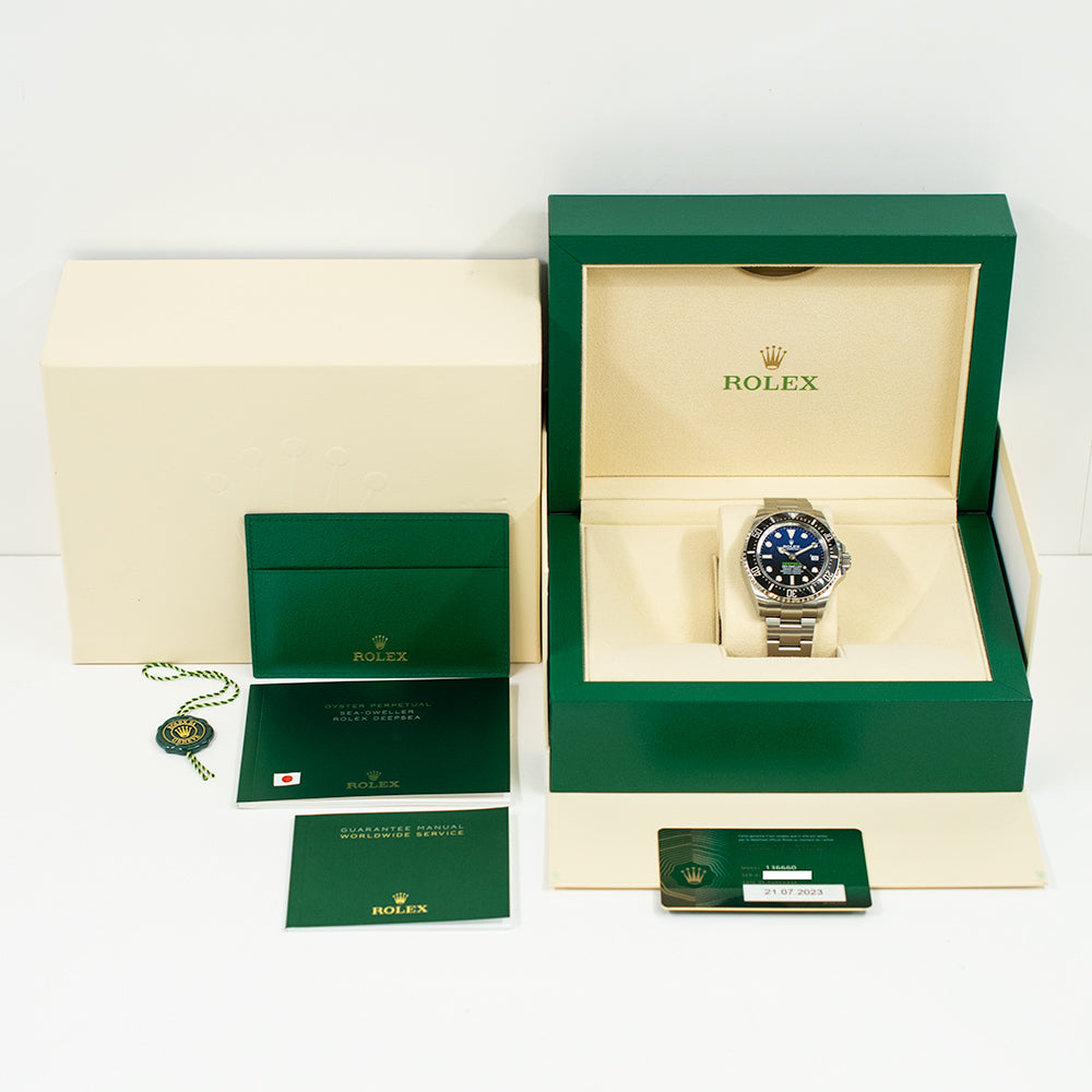 Rolex Sea-Dweller Deepsea 136660 D-Blue Dial Jul 2023 – CHRONONATION