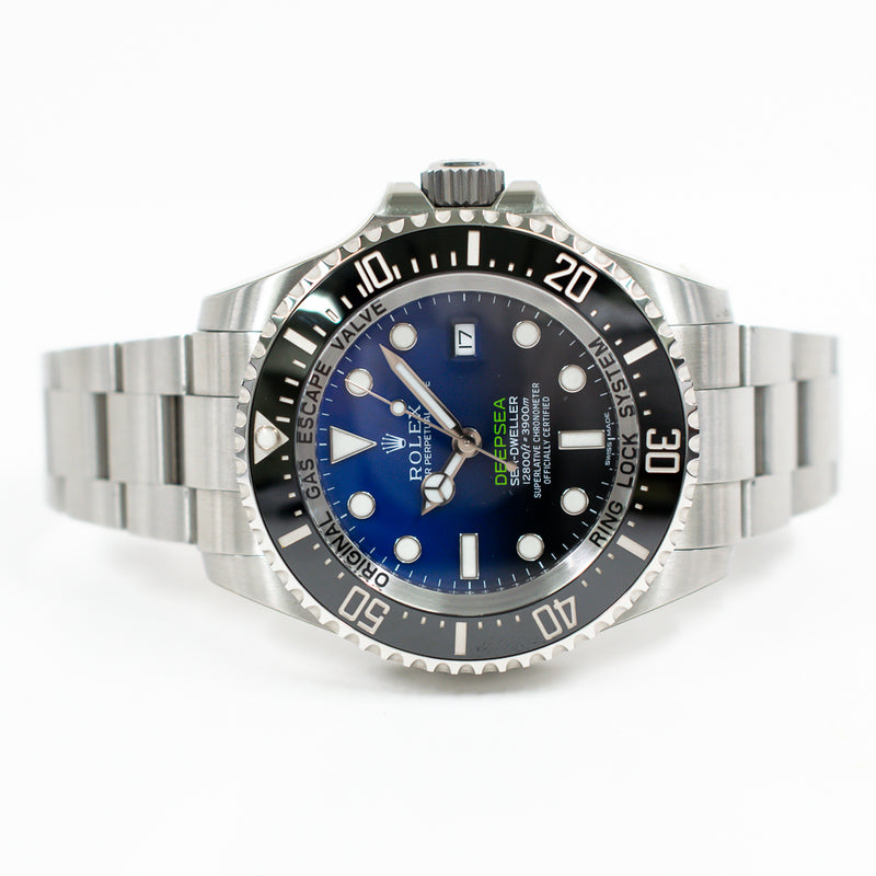 Rolex Sea-Dweller Deepsea 44mm 116660 D-Blue Dial Dec 2017