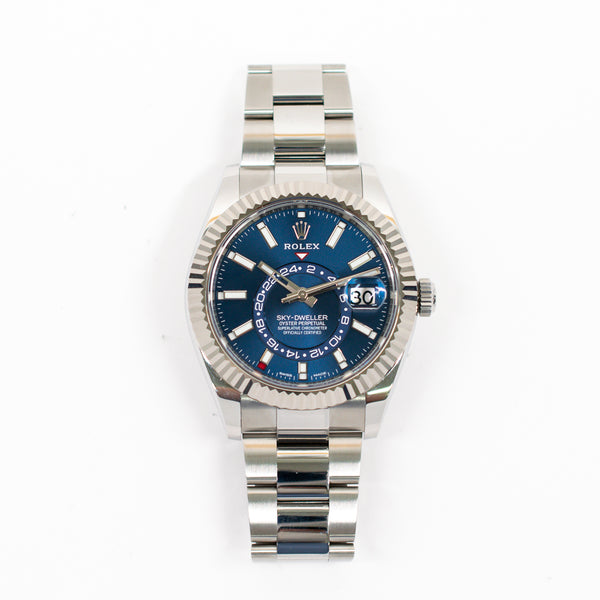 Rolex Sky-Dweller 326934 Blue Dial Nov 2022
