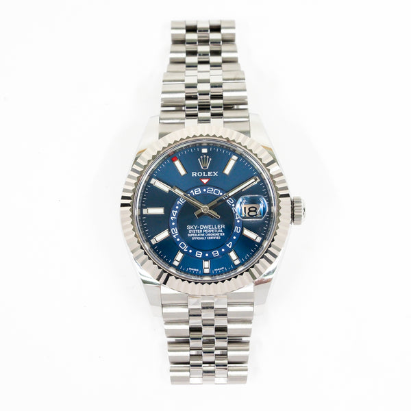 Rolex Sky-Dweller 326934 Blue Dial Sep 2021 – CHRONONATION