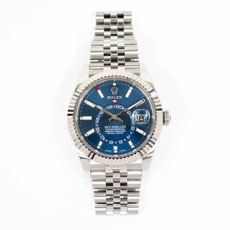 Rolex Sky-Dweller 326934 Blue Dial Sep 2021