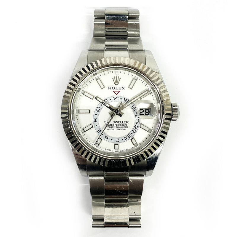 Rolex Sky-Dweller 326934 White Dial Jul 2018