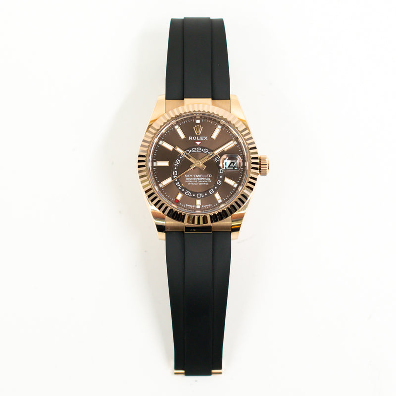 Rolex Sky-Dweller 336235 Chocolate Dial Dec 2023