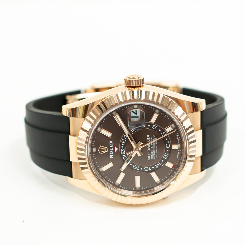 Rolex Sky-Dweller 336235 Chocolate Dial Dec 2023