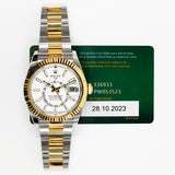 Rolex Sky-Dweller 336933 White Dial Oct 2023