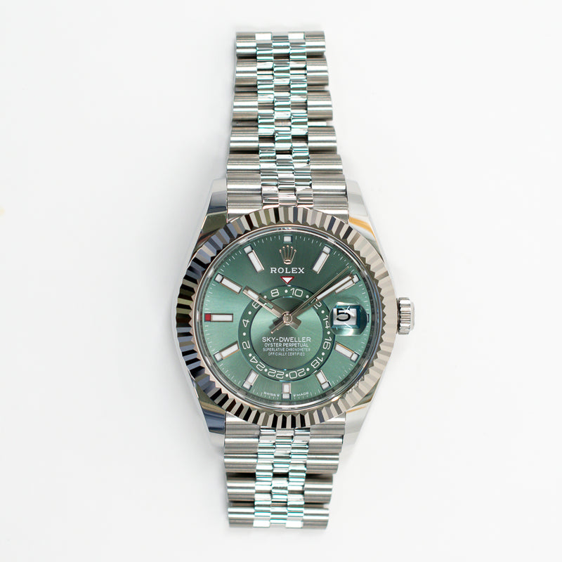 Rolex Sky-Dweller 336934 Mint Green Dial Aug 2025