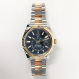 Rolex Sky-Dweller 42mm Steel and Yellow Gold 326933 Black Dial Mar 2021 - View 1