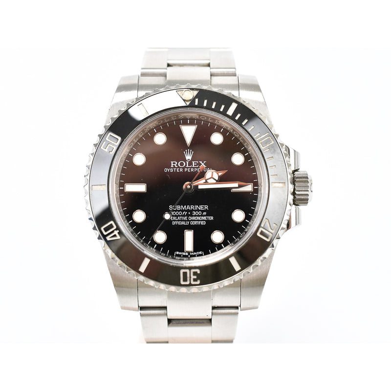 Rolex Submariner 114060 Black Dial Jan 2017