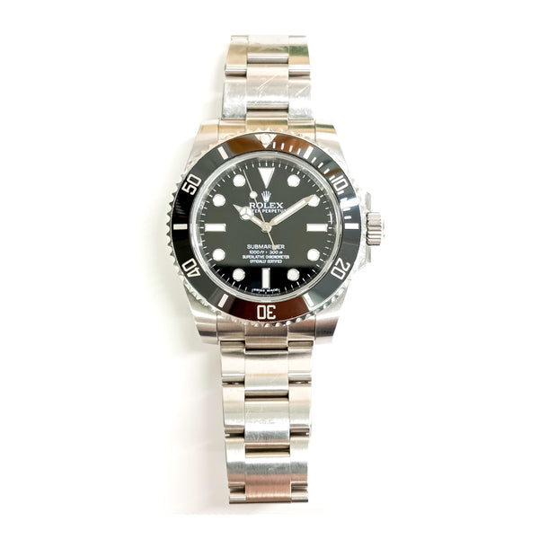 Rolex Submariner 114060 Black Dial Jun 2014