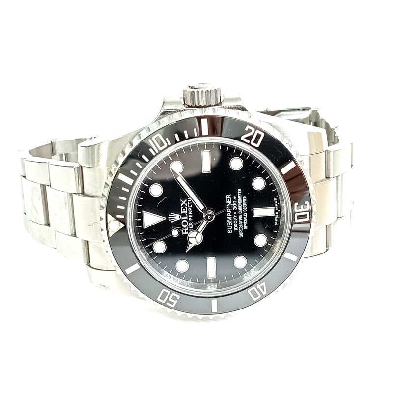 Rolex Submariner 114060 Black Dial Jun 2014