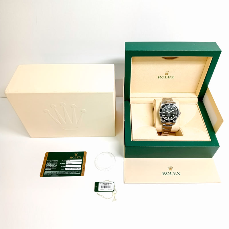 Rolex Submariner 114060 Black Dial Jun 2014