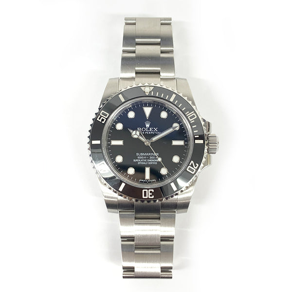 Rolex Submariner 114060 Black Dial May 2015