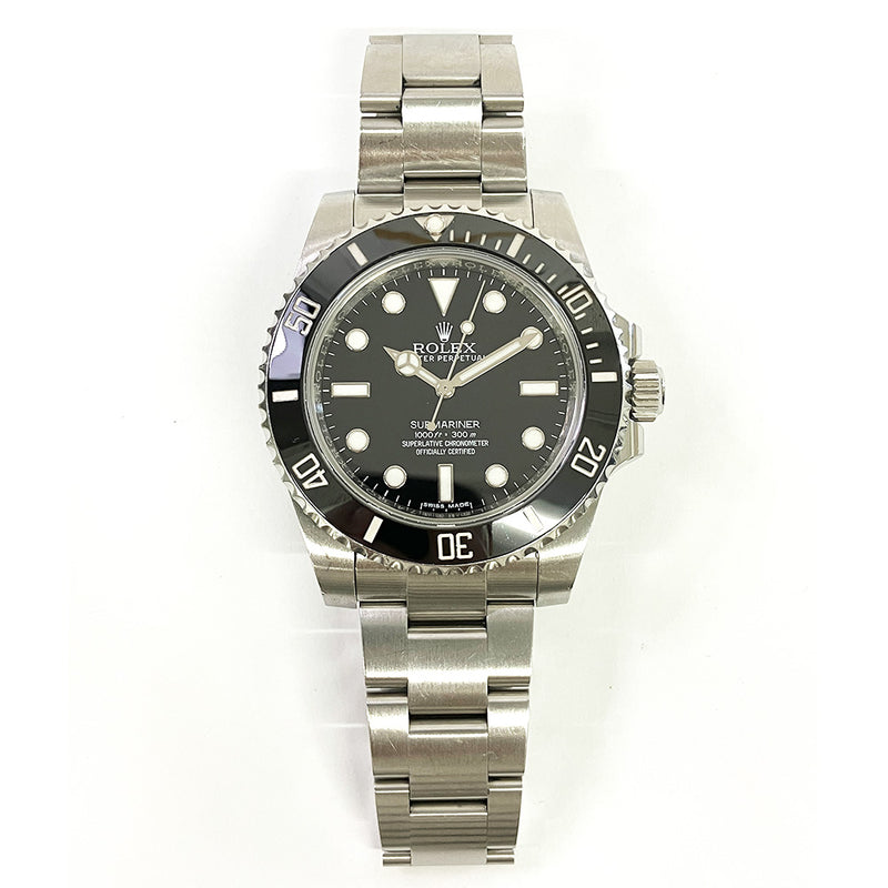 Rolex Submariner 114060 Black Dial May 2016