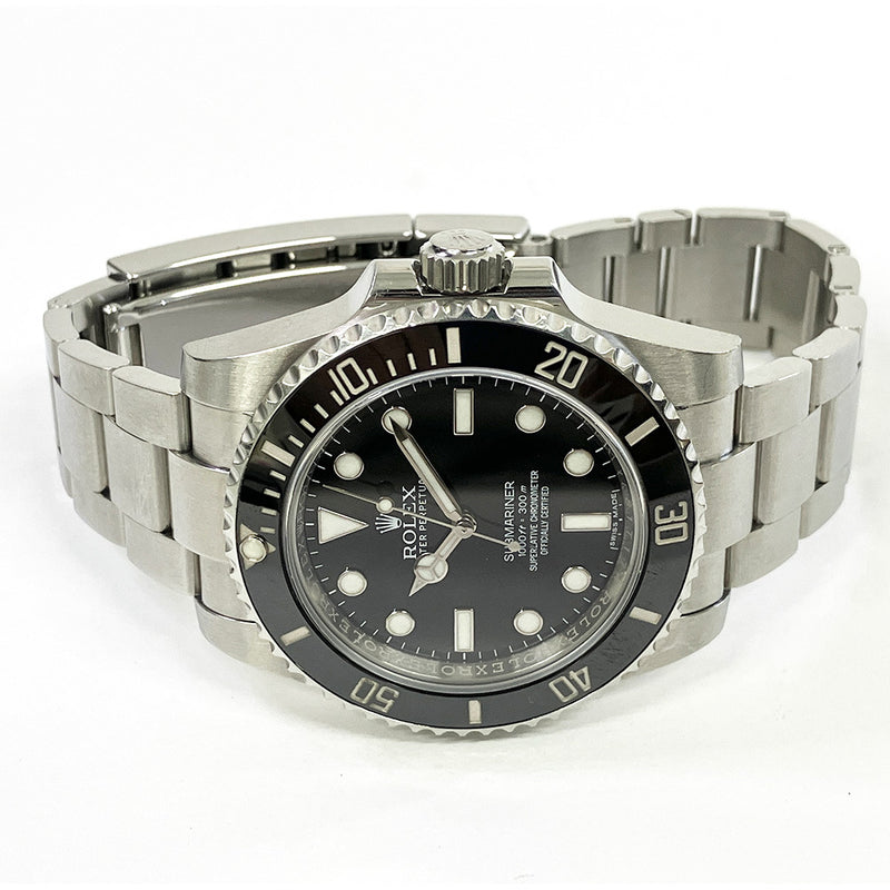 Rolex Submariner 114060 Black Dial May 2016