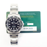 Rolex Submariner 124060 Black Dial Apr 2025
