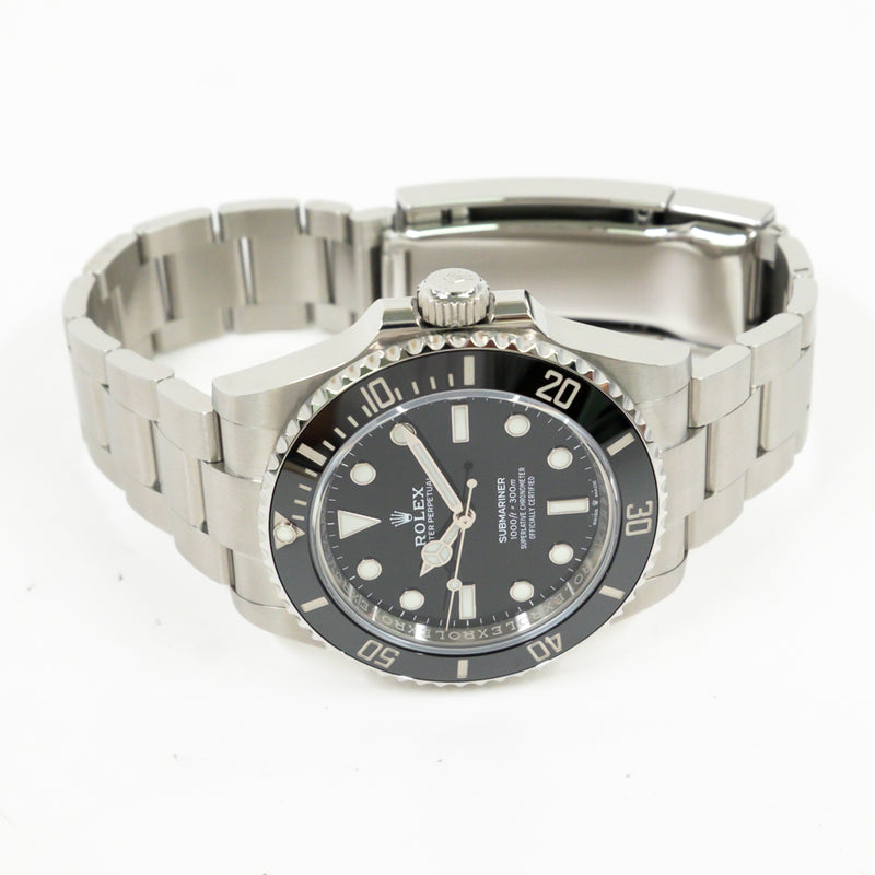 Rolex Submariner 124060 Black Dial Aug 2022