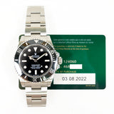 Rolex Submariner 124060 Black Dial Aug 2022