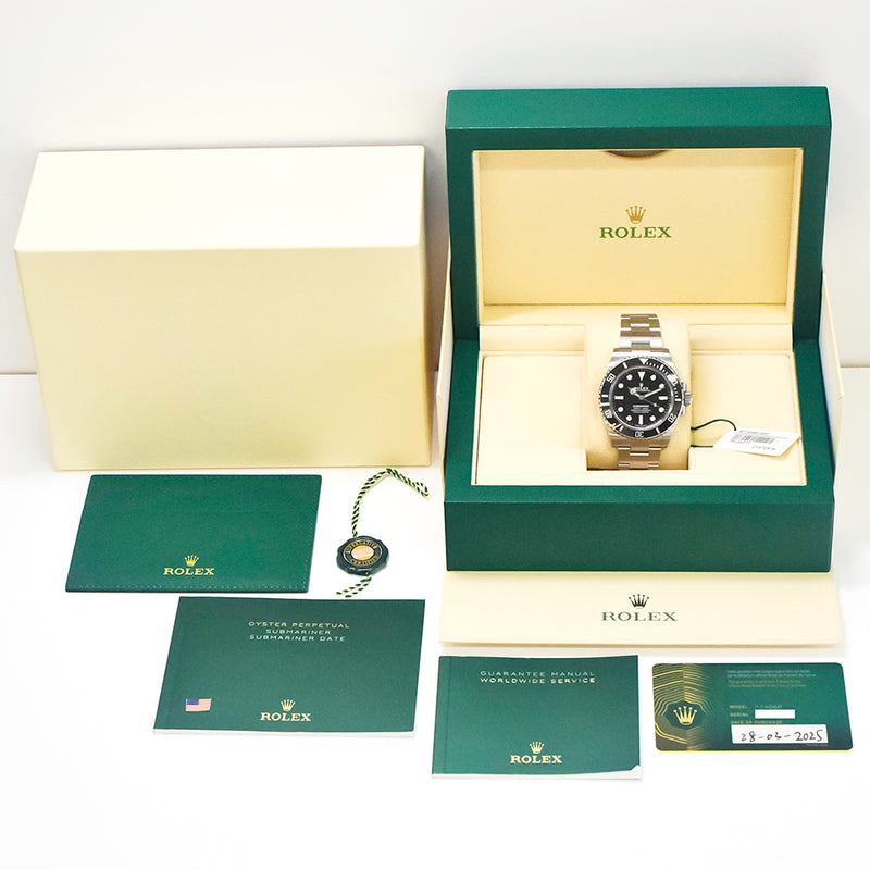 Rolex Submariner 124060 Black Dial Mar 2025