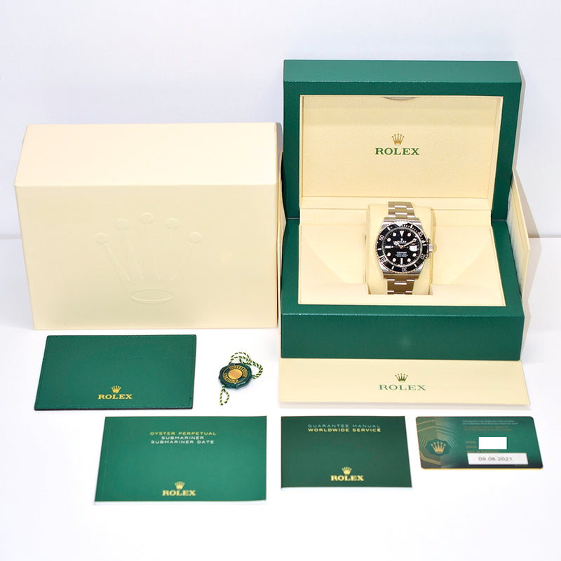 Rolex Submariner 126610LN Black Dial Aug 2021