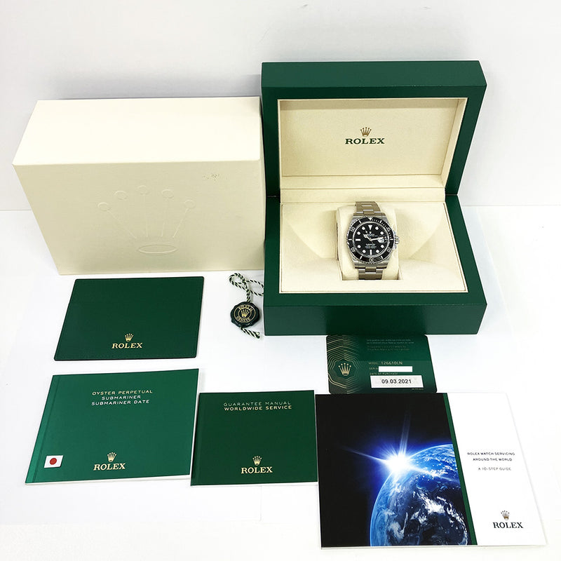 Rolex Submariner 126610LN Black Dial Mar 2021