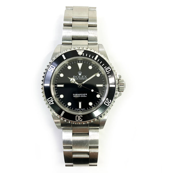 Rolex Submariner 14060M Black Dial Feb 2004