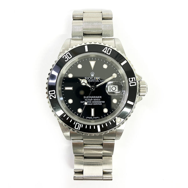 Rolex Submariner 16610 Black Dial Nov 2006