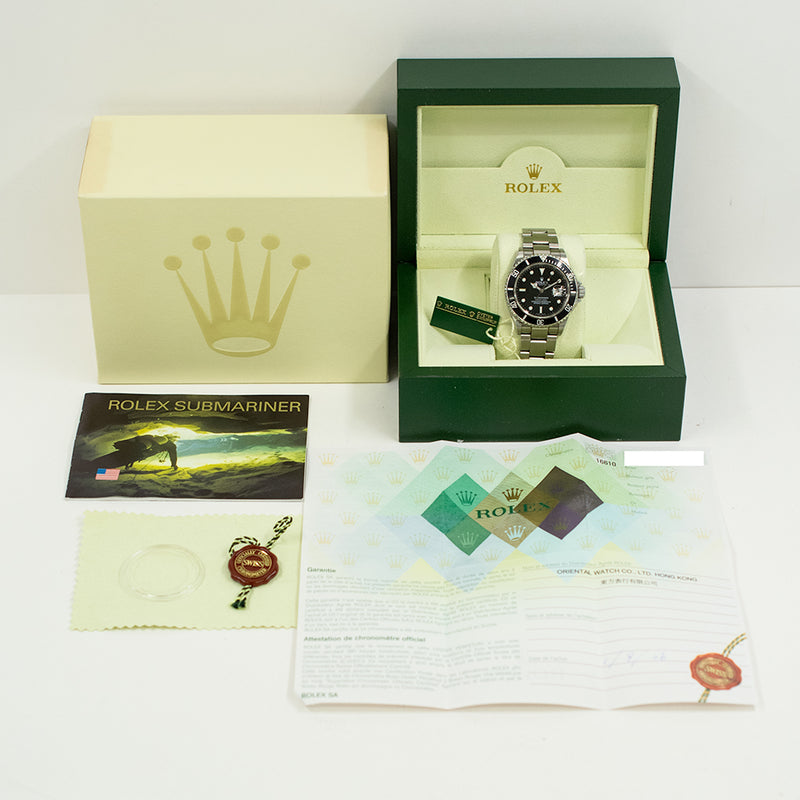 Rolex Submariner 16610 Black Dial Sep 2006 – CHRONONATION