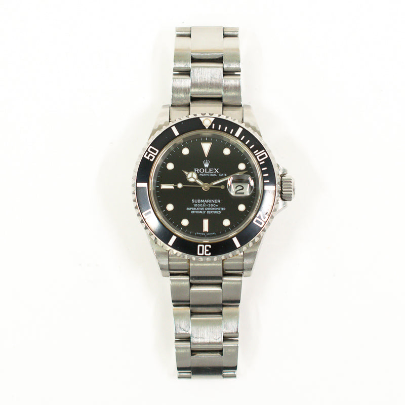 Rolex Submariner 16610 Black Dial Sep 2006 – CHRONONATION