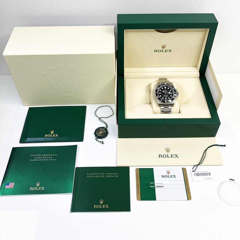 Rolex Submariner Date 116610LN Black Dial Jan 2020