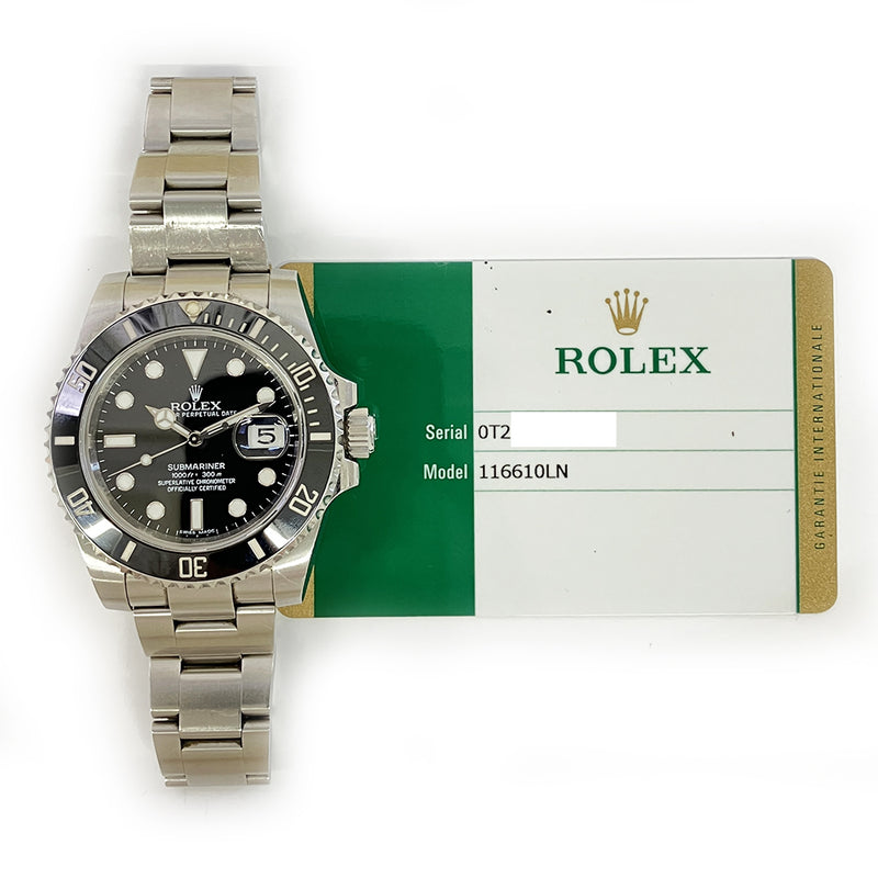 Orig rolex design 116610 cheap