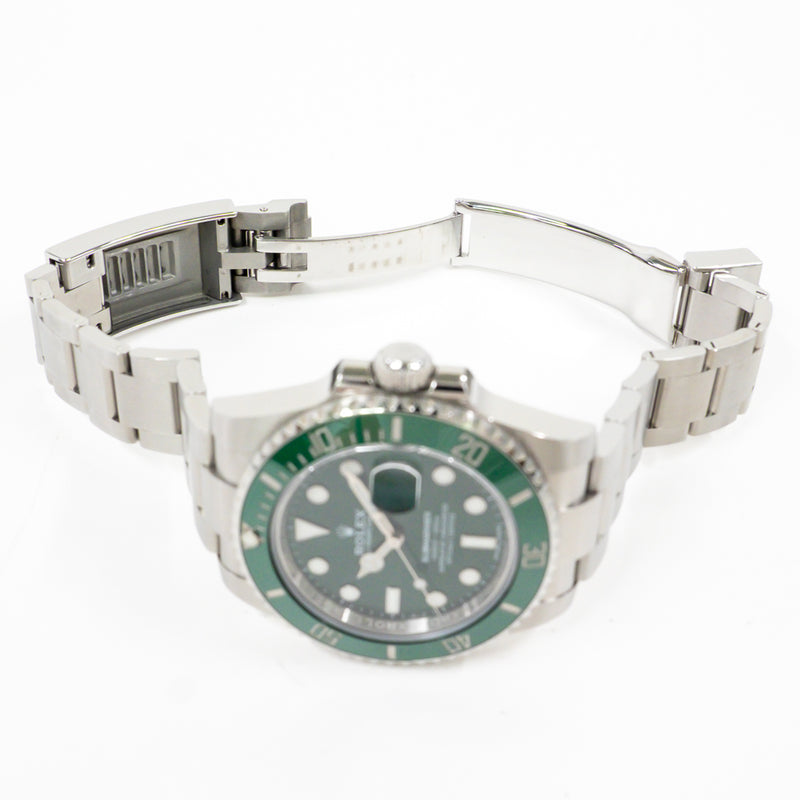Rolex Submariner Date 116610LV Hulk Dial Feb 2019