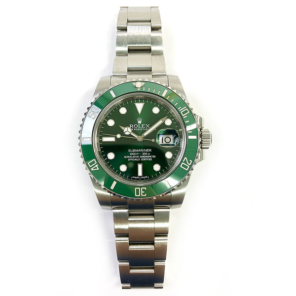 Rolex Submariner Date 116610LV Hulk Dial Jun 2012