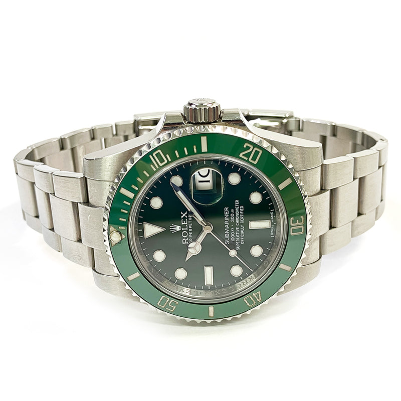 Rolex Submariner Date 116610LV Hulk Dial Jun 2012