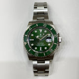 Rolex Submariner Date 116610LV Hulk Dial Jun 2012 - View 1
