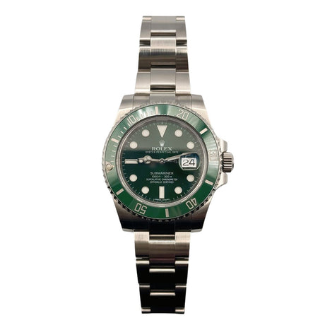 Rolex Submariner Date 116610LV Hulk Dial Jun 2013 - View 1
