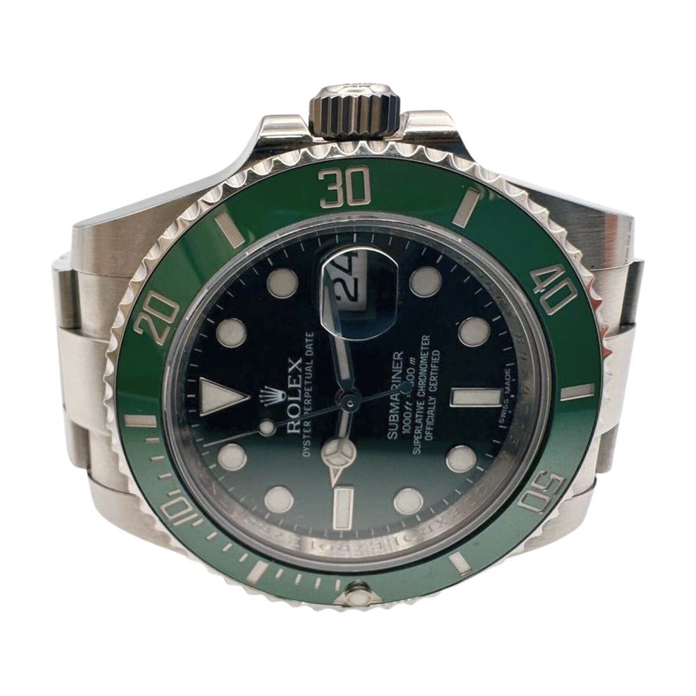Rolex Submariner Date 116610LV Hulk Dial Jun 2013 – CHRONONATION