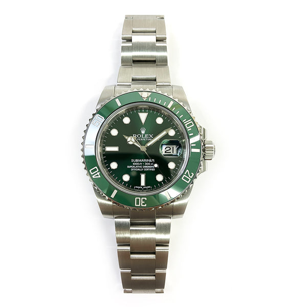 Rolex Submariner Date 116610LV Hulk Dial Mar 2014