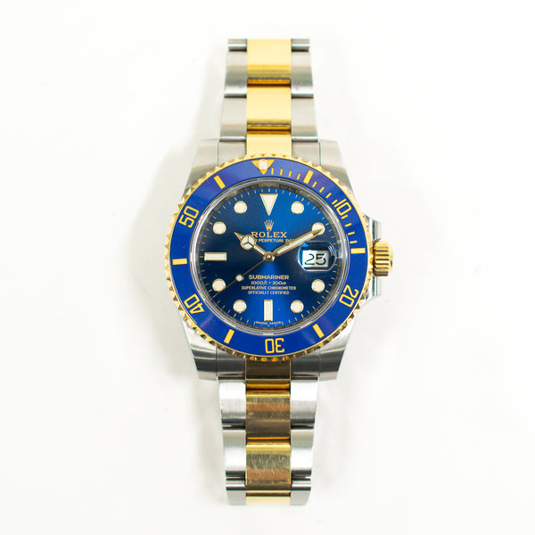 Rolex Submariner Date 116613LB Blue Dial Jan 2019