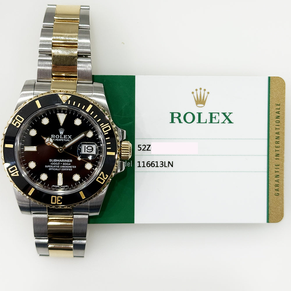 Rolex Submariner Date 116613LN Black Dial Nov 2018 – CHRONONATION