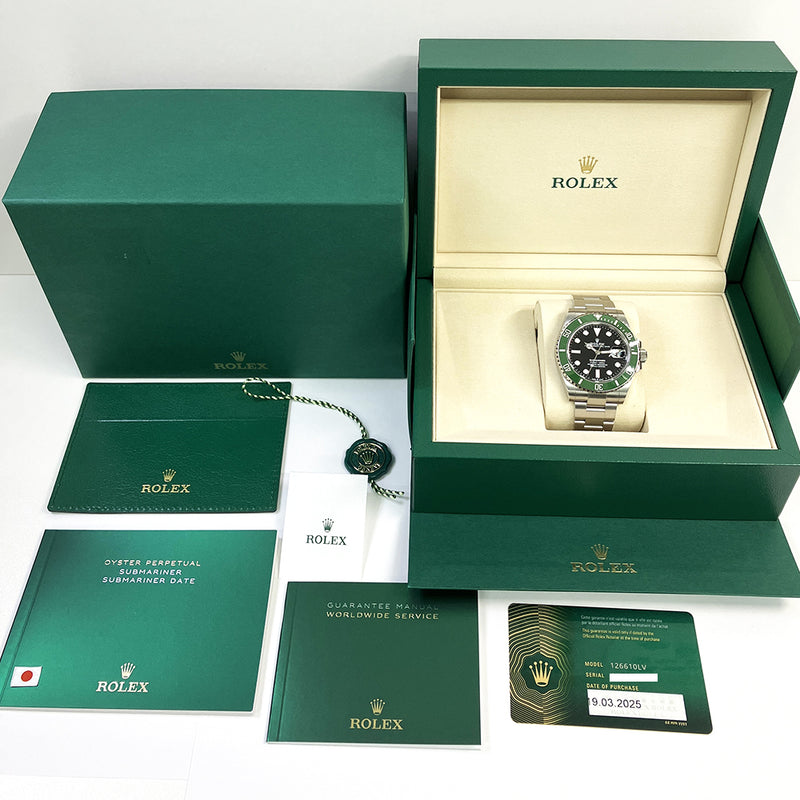Rolex Submariner Date 126610LV Starbucks Dial Mar 2025