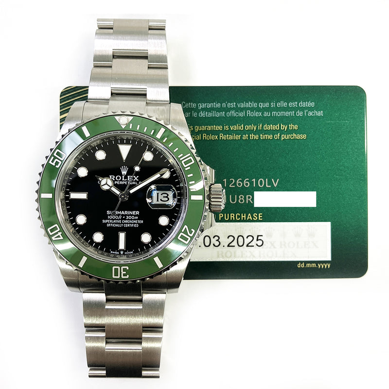 Rolex Submariner Date 126610LV Starbucks Dial Mar 2025