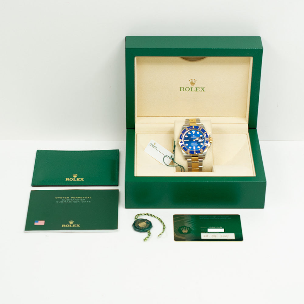 Rolex Submariner Date 126613LB Blue Dial Apr 2021 – CHRONONATION