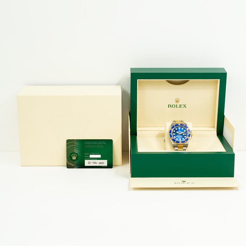 Rolex Submariner Date 126613LB Blue Dial Feb 2021