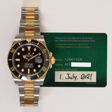 Rolex Submariner Date 126613LN Black Dial Jul 2021 - View 2