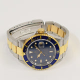 Rolex Submariner Date 16613LB Blue Dial May 1996 - View 3