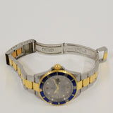 Rolex Submariner Date 16613SG Silver Diamond Dial Jun 2009 - View 7