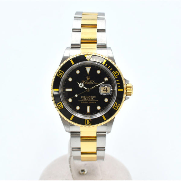 Rolex Submariner Date 16613 Black Dial Oct 1998