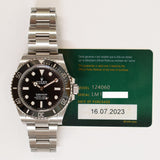 Rolex Submariner (No Date) 124060 Black Dial Jul 2023 - View 2